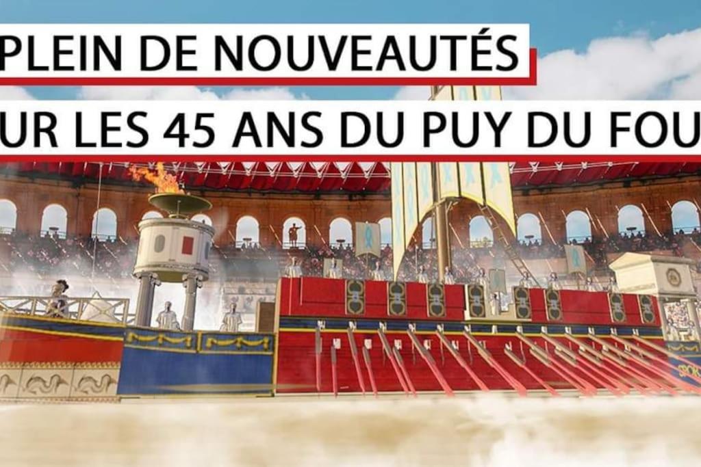 L'Ange Gite De Groupe Proche Du Puy Du Fou Sevremont 外观 照片